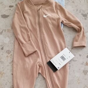 Nike Beige Baby Footie